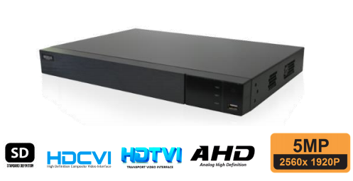 DVR 5MP MERIVA MSDV-2155-16+ 16CH 720/1080P/4MP/5MP N9000